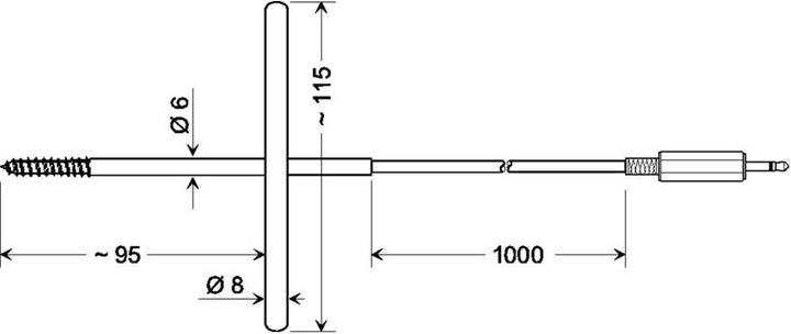 Produktbild Greisinger Gefriergutfühler GGF 175 -70 b