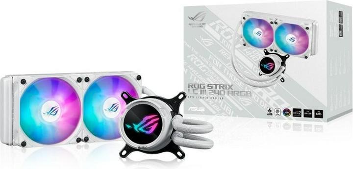 Actual product image ASUS Rog Strix Lc Iii 240 Argb Wht