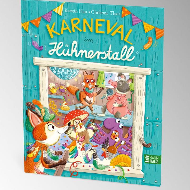 Produktbild Karneval im Hühnerstall (Deutsch, Kerstin Hau, 2024)