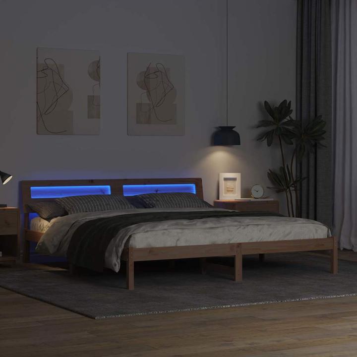 Image du produit vidaXL Plattformbettgestell (140 x 190 cm)