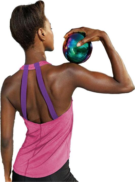 Actual product image Tri Dri top with double straps at the back sleeveless (XS)
