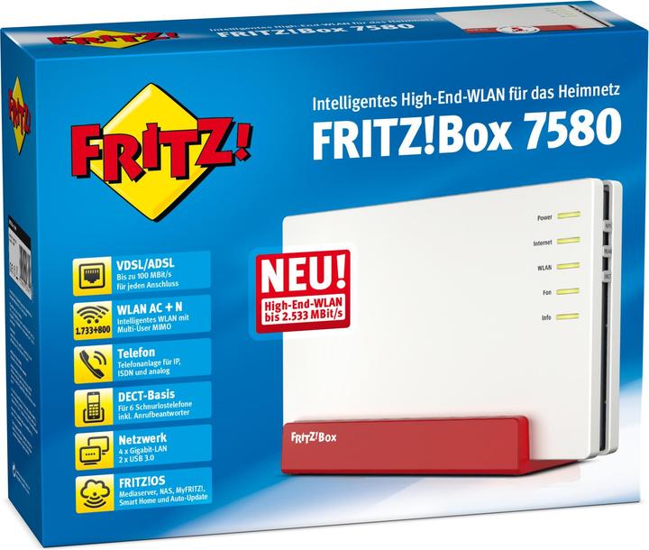 Actual product image FRITZ! FRITZ!Box 7580