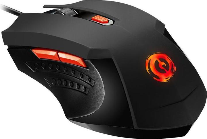 Actual product image Canyon Gaming mouse Star Rider, with RGB backlight, Macro, 6 programmable buttons, Pixart 3168 Optic (Cable)