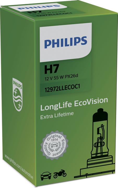 Image du produit Philips H7 LongLife EcoVision (H7)
