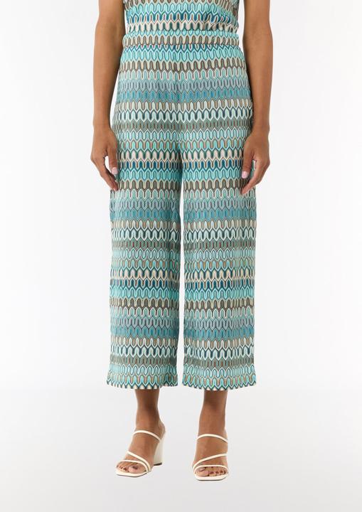 Actual product image Comma Hose Gestrickte Culotte mit Wide Leg und Elastikbund (40)