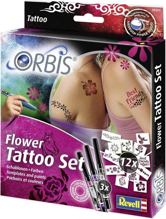 Produktbild Orbis Flower Tattoo Set 30307 Tattoo