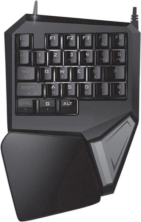 Produktbild Renkforce Einhand-Gaming-Tastatur GT-X1 (CH, Kabelgebunden)