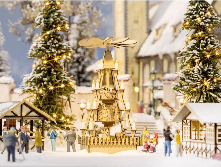 Image du produit Noch 14395 H0 Pyramide du marché de Noël