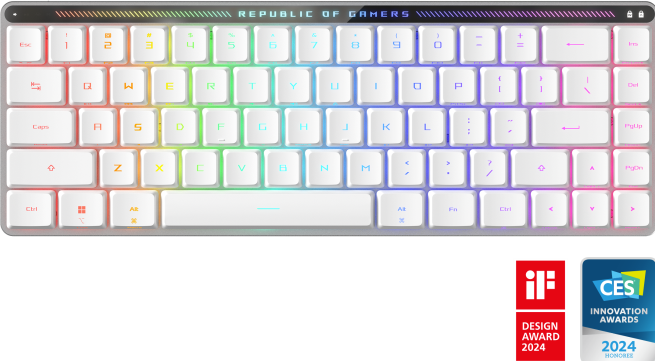 Actual product image ASUS ROG Falchion RX Low Profile (DE, Wireless, Cable)