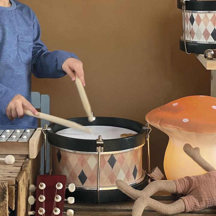 Actual product image Egmont Wooden drum with belt