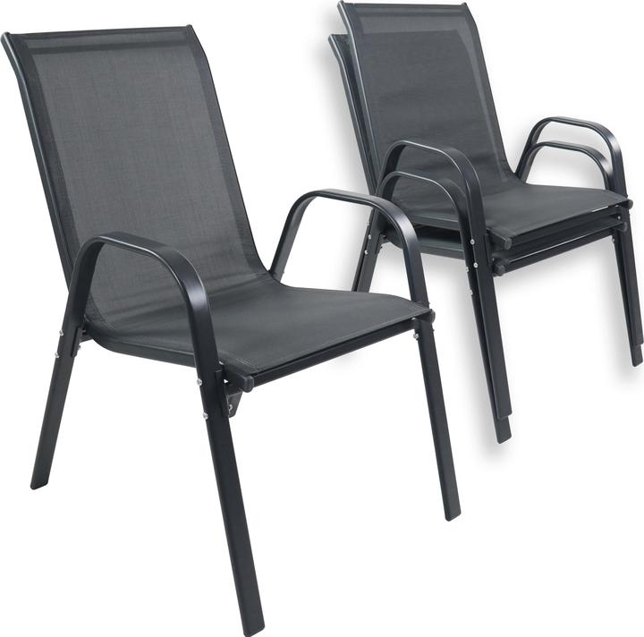 Produktbild VCM 3-tlg Balkonset Gartenmöbel Set Sonlas (70 cm)
