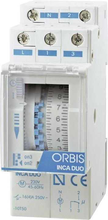 Actual product image Orbis Timer for top-hat rail B