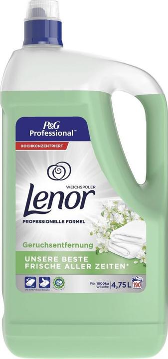 Immagine prodotto Lenor Ammorbidente Fresh Odour Eliminator, 4,75 l (190 Cicli di lavaggio, Liquida)