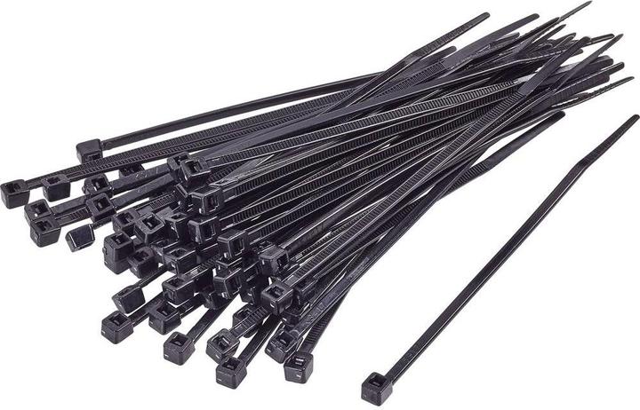 Produktbild Tru Components Kabelbinder 240 mm Schwarz UV- (Kunststoffkabelbinder, 240 mm, 100 Stk.)