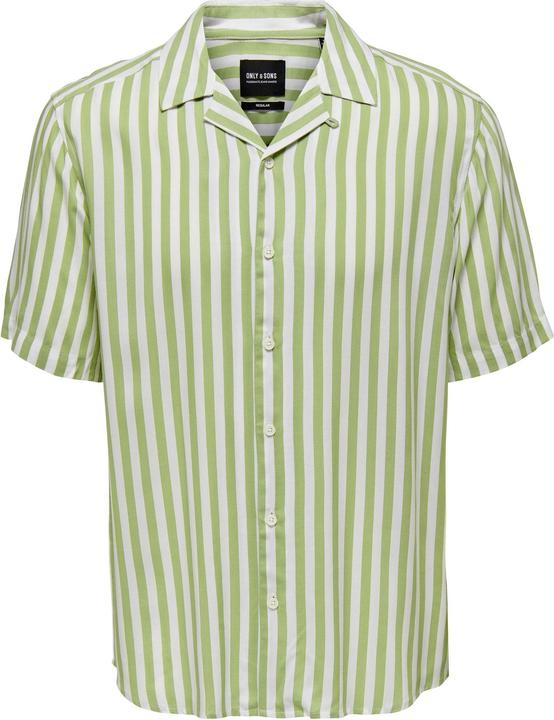 Produktbild Only & Sons Gestreiftes Kurzarmhemd (S)