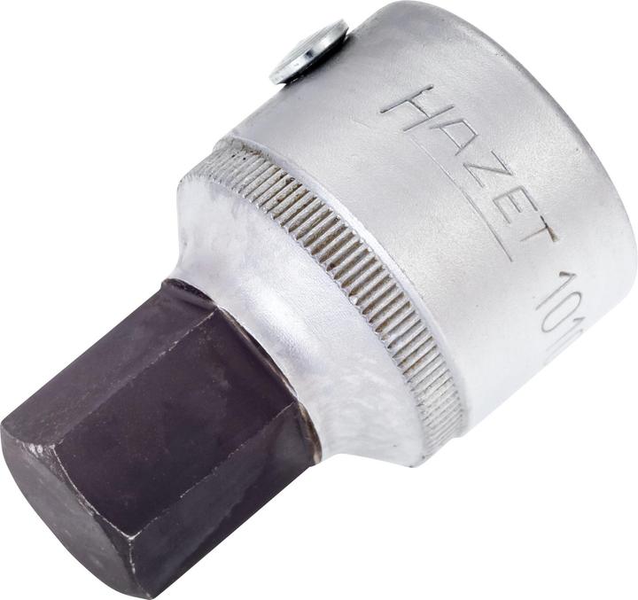 Actual product image HAZET Screwdriver socket 1010-19 ∙ Square, hollow 20 mm (3/4 inch) ∙ Inside hexagon profile ∙ 19 mm… (19 mm)