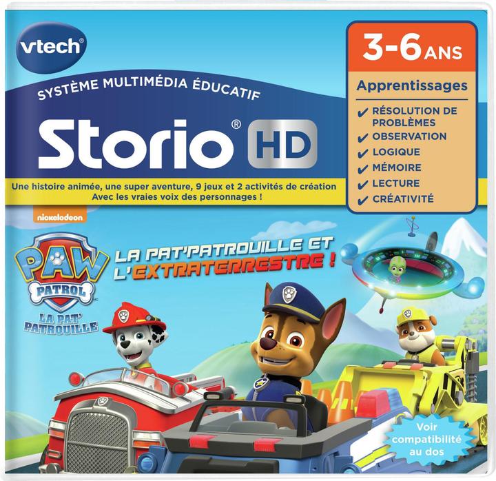 Produktbild VTech Jeu HD Storio LA PAT' PATROUILLE (Französisch, 3 - 6 Jahre)