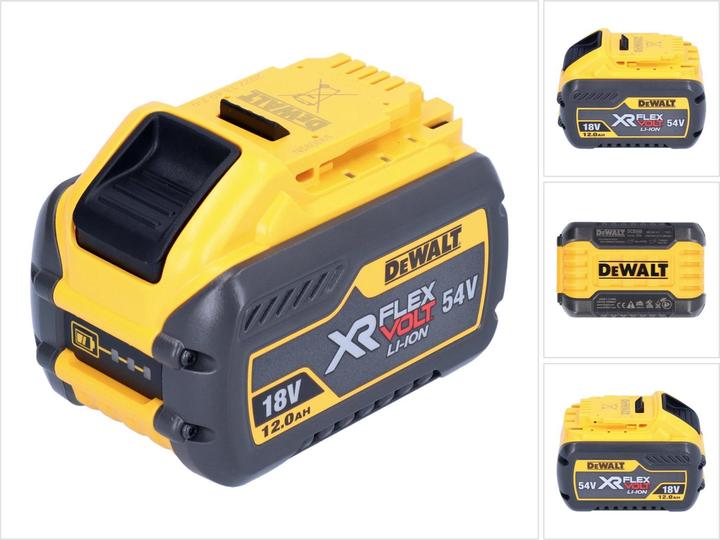 Productafbeelding DeWalt Oplaadbare batterijen 7.2 V - 54 V | 54/18V AKKU 12AH-LI-ION DCB548 (54 V)