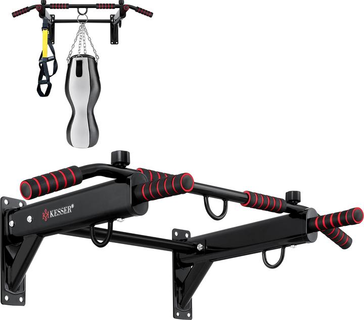Kesser Pull-up Bar Red