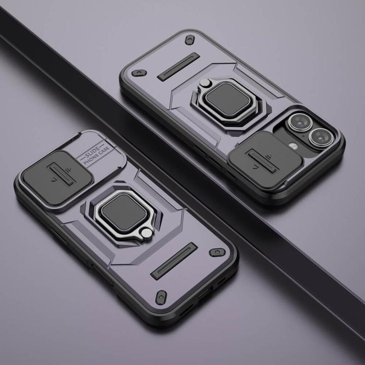 Image du produit Cover-Discount iPhone 16 - Armor Case avec kickstand (Apple iPhone 16)