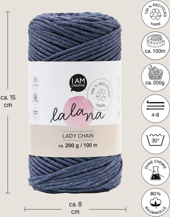 Actual product image Lalana Lady Chain (100 m)