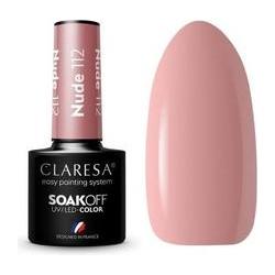 Claresa, Nagellack, 112 Nude UV Nagellack 5ml (Beige, Farblack)