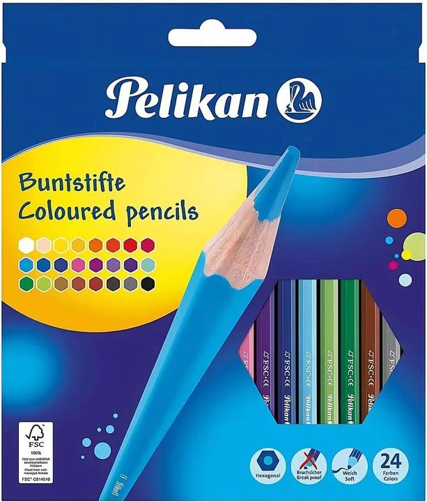 Produktbild Pelikan Buntstifte (24x)