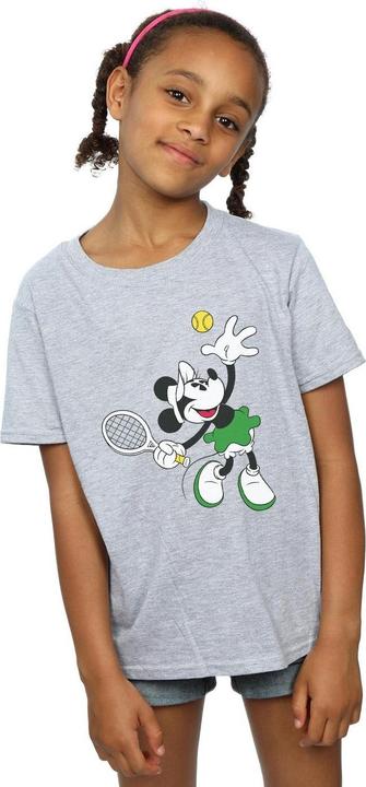 Actual product image Disney Girls Minnie Mouse Tennis Cotton T-Shirt (140, 146)