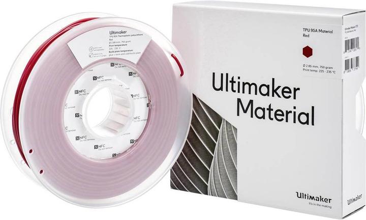 Produktbild Ultimaker Filament (TPU, 2.85 mm, 750 g, Rot)