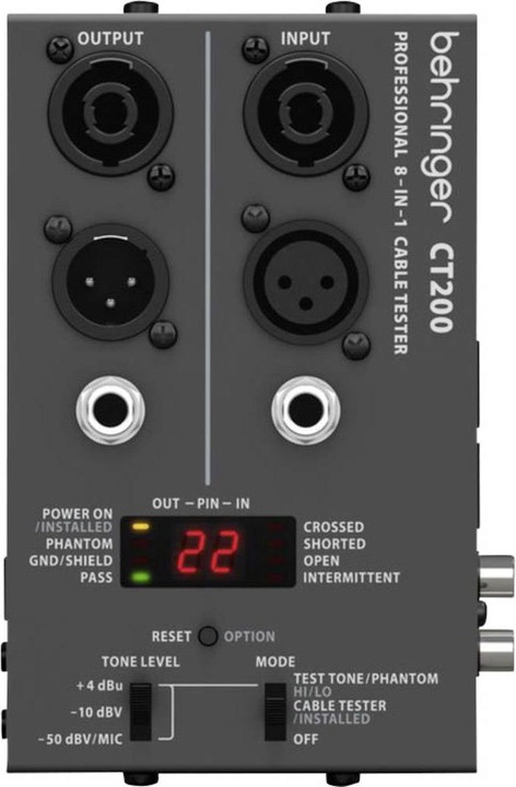 Actual product image Behringer Cable tester CT200