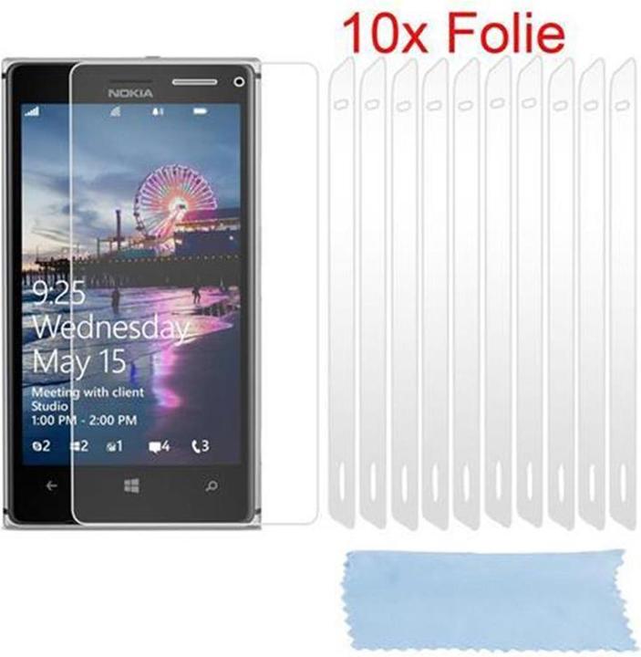 Produktbild Cadorabo 10x Schutzfolie (1 Stück, Nokia Lumia 925)