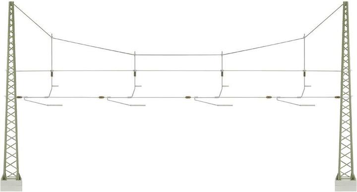 Produktbild Viessmann N Quertragwerk 4gleisig 4363 1 (Spur N)
