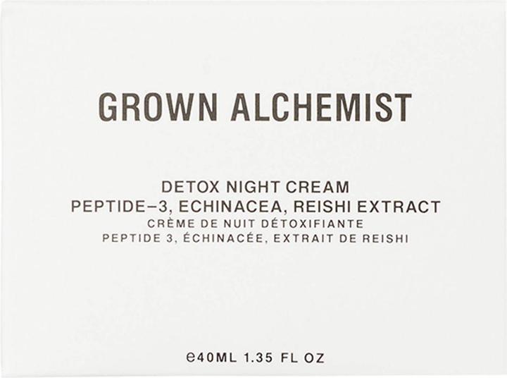 Produktbild Grown Alchemist Detox Night Cream: Peptide-2 Echinacea, Reishi Extract (40 ml)