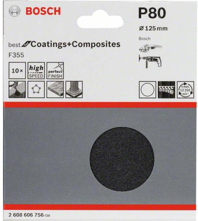 Produktbild Bosch Professional Zubehör PRO F355 Schleifblatt (80)