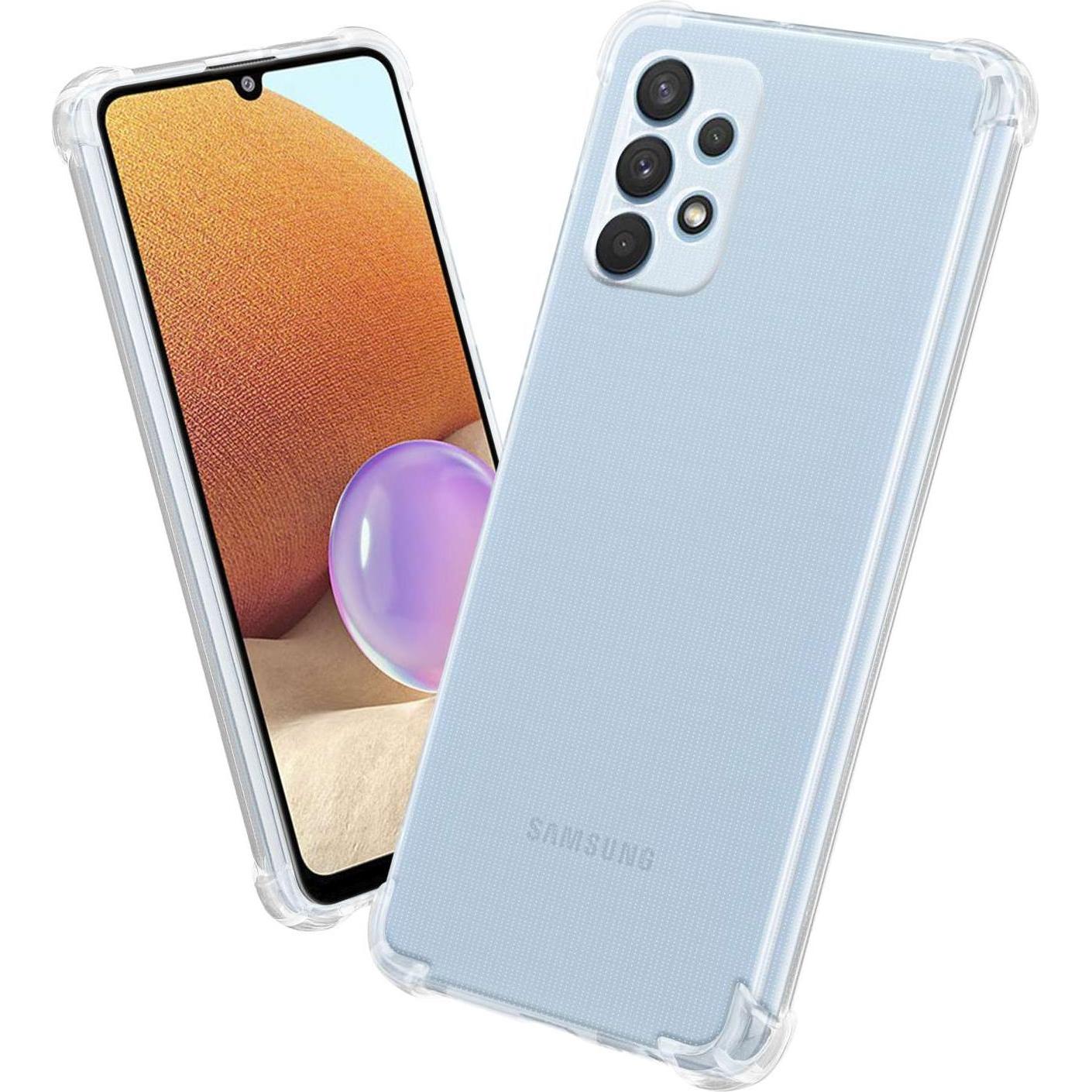 Thumbnail - Cadorabo TPU Hülle für Samsung Galaxy A32 4G Ultra Slim (Samsung Galaxy A32), Smartphone Hülle, Transparent