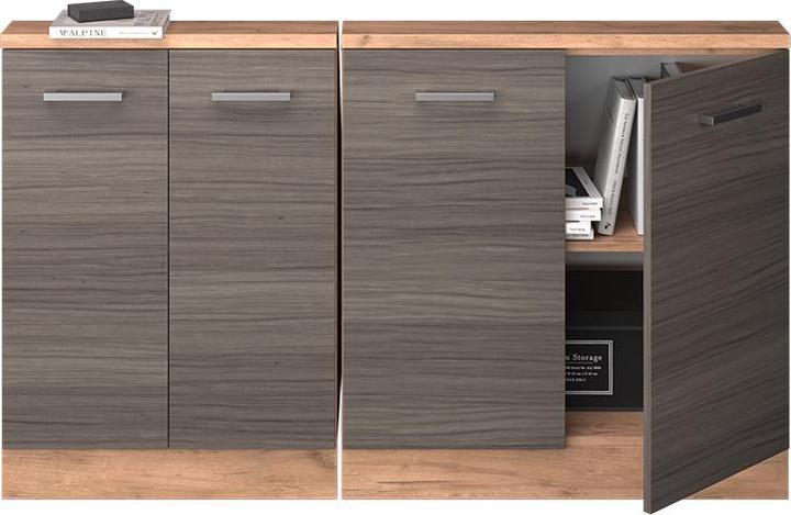 Actual product image Vicco Küchenschrank für Dachschrägen R-Line (140 x 46 x 81.60 cm)