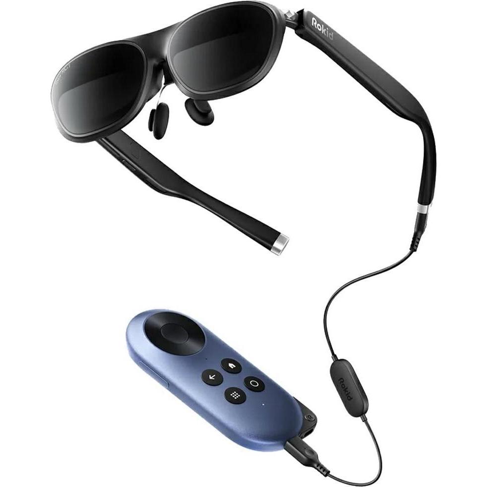 Rokid Set AR Joy 2 Glasses Max 2 + Station, Visore AR