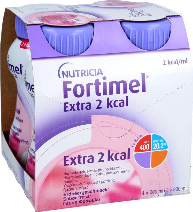 Immagine prodotto Fortimel Proteine 2Kcal Fragola (Fragola, 4 x)