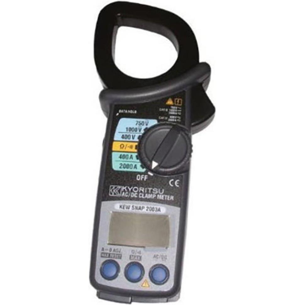 Kyoritsu, Multimetro, Pinza amperometrica digitale KEW-2003A K (CAT II 1000V, CAT III 600V)