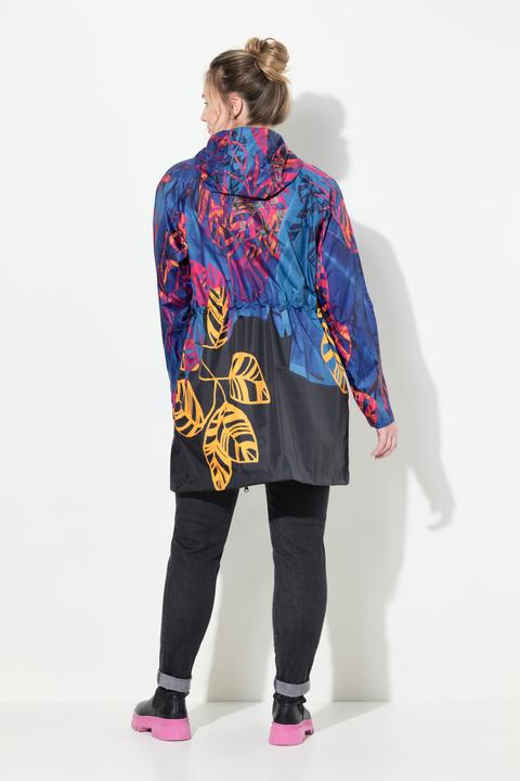 Produktbild Laurasøn Funktions-Regenmantel, Kapuze, Zipper, verdeckte Taschen (XL)