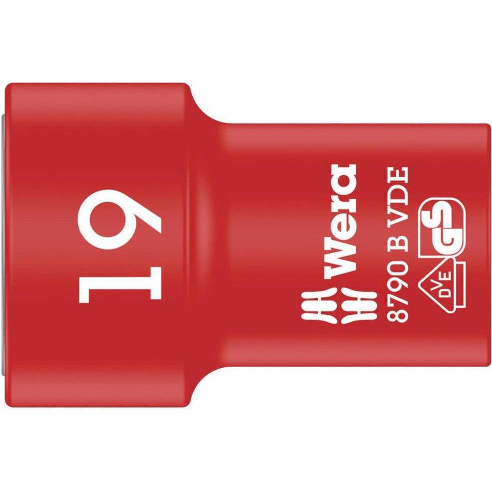 Wera, Steckschlüssel + Stecknuss, 8790 B Vde 19,0 (19 mm)