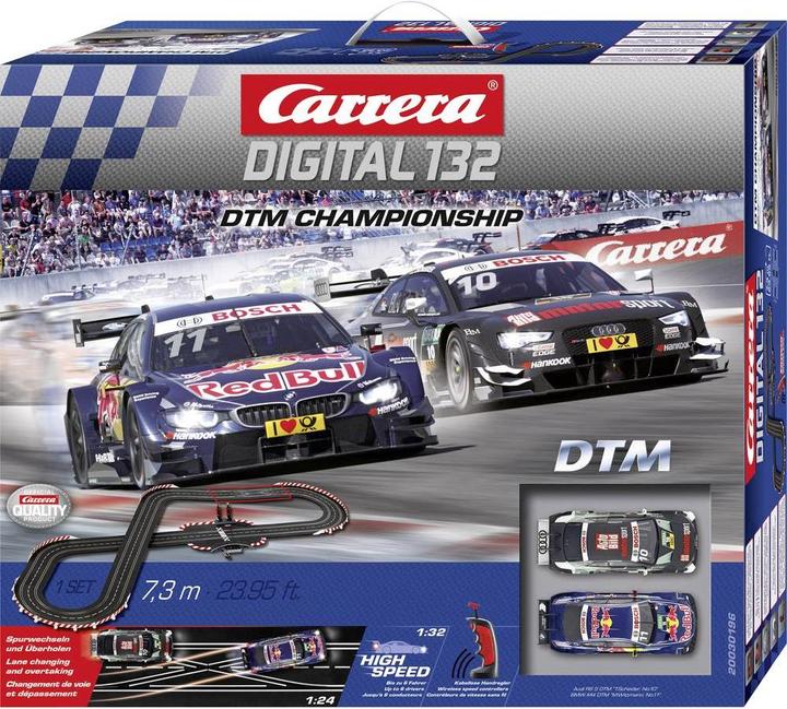 Produktbild Carrera 20030196 DIGITAL 132 DTM Champ