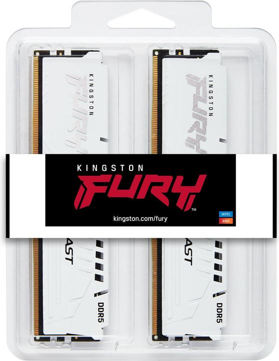 Produktbild Kingston Fury Beast (2 x 16GB, 6000 MHz, DDR5-RAM, DIMM)