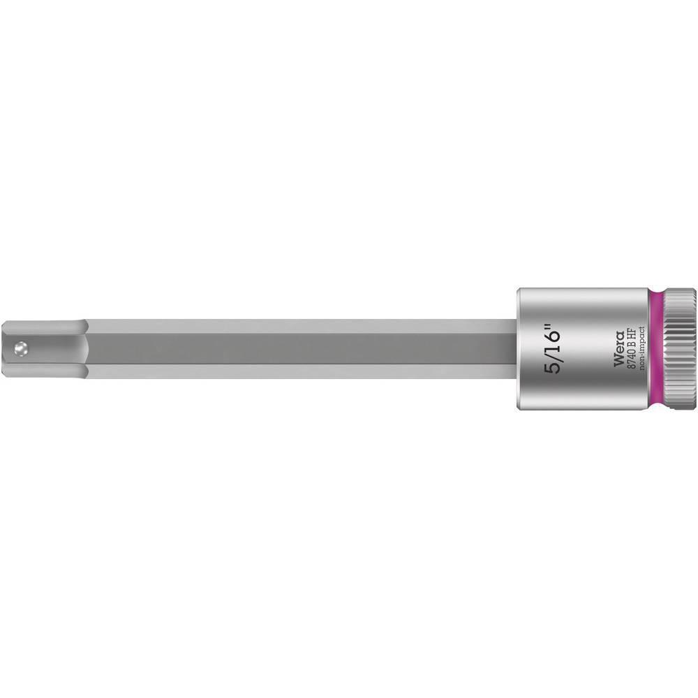 Wera, Steckschlüssel + Stecknuss, 8740 B HF Hex-Plus 5/16" x 100,5 mm