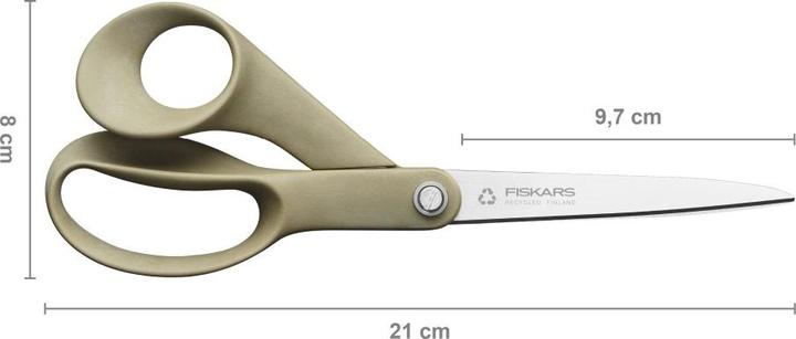 Actual product image Fiskars Recycled scissors 21cm (21 cm)