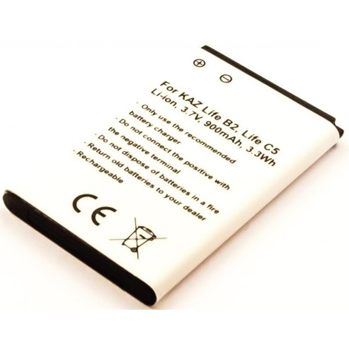 AGI Akku kompatibel mit Kazam KAC5 - Akku - 900 mAh, Smartphone Akku