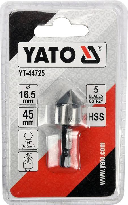 Actual product image Yato Countersink 6.3 - 20.5 mm (16.5 millimetres)