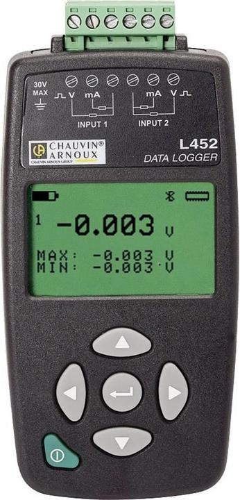Actual product image Chauvin Arnoux Multi-data logger L452 Measured variable Voltage