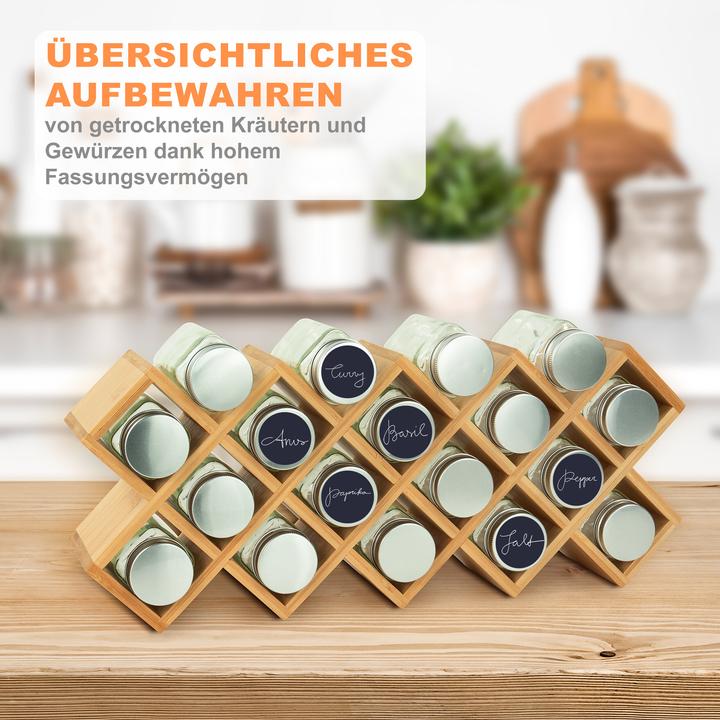 Actual product image Relaxdays Spice rack