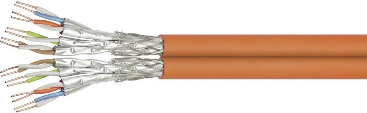 Actual product image Goobay Network cable CAT 7a S/FTP 4 x (S/FTP, CAT7a, 100 m)